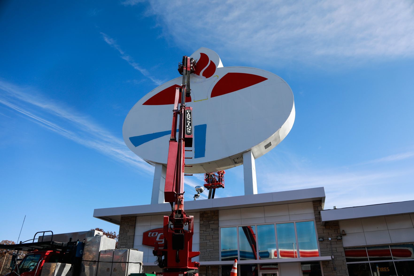 Amoco Sign